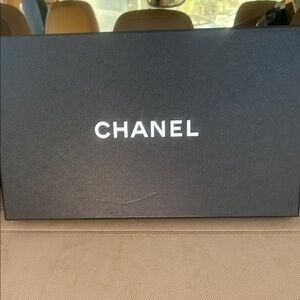 Chanel Black Gift Box (shoe box)